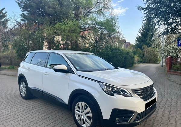 Peugeot 5008 cena 60900 przebieg: 145000, rok produkcji 2020 z Wrocław małe 562